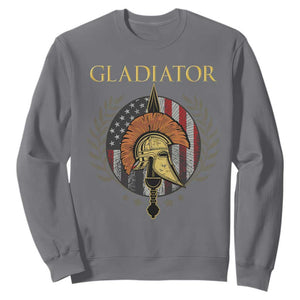 Gladiator Patriotic Italian American Warrior Sweatshirt