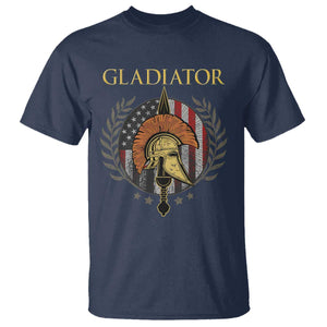 Gladiator Patriotic Italian American Warrior T Shirt