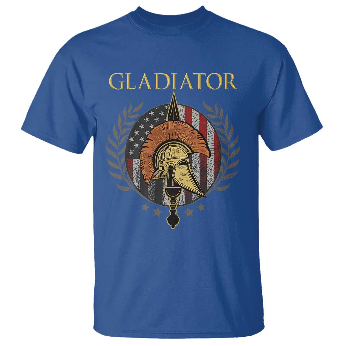 Gladiator Patriotic Italian American Warrior T Shirt