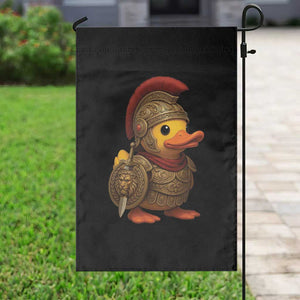 Funnny Sparta Rubber Duck Greeks Spartan Warrior Garden Flag