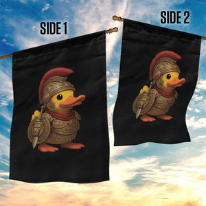 Funnny Sparta Rubber Duck Greeks Spartan Warrior Garden Flag