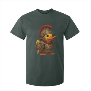Funnny Sparta Rubber Duck Greeks Spartan Warrior T Shirt For Kid