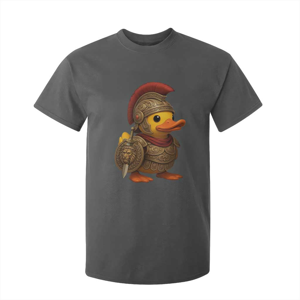 Funnny Sparta Rubber Duck Greeks Spartan Warrior T Shirt For Kid