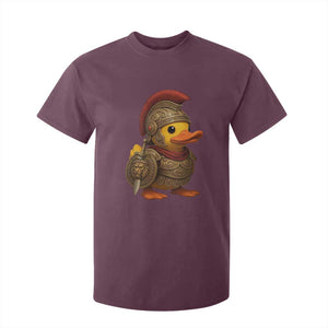 Funnny Sparta Rubber Duck Greeks Spartan Warrior T Shirt For Kid