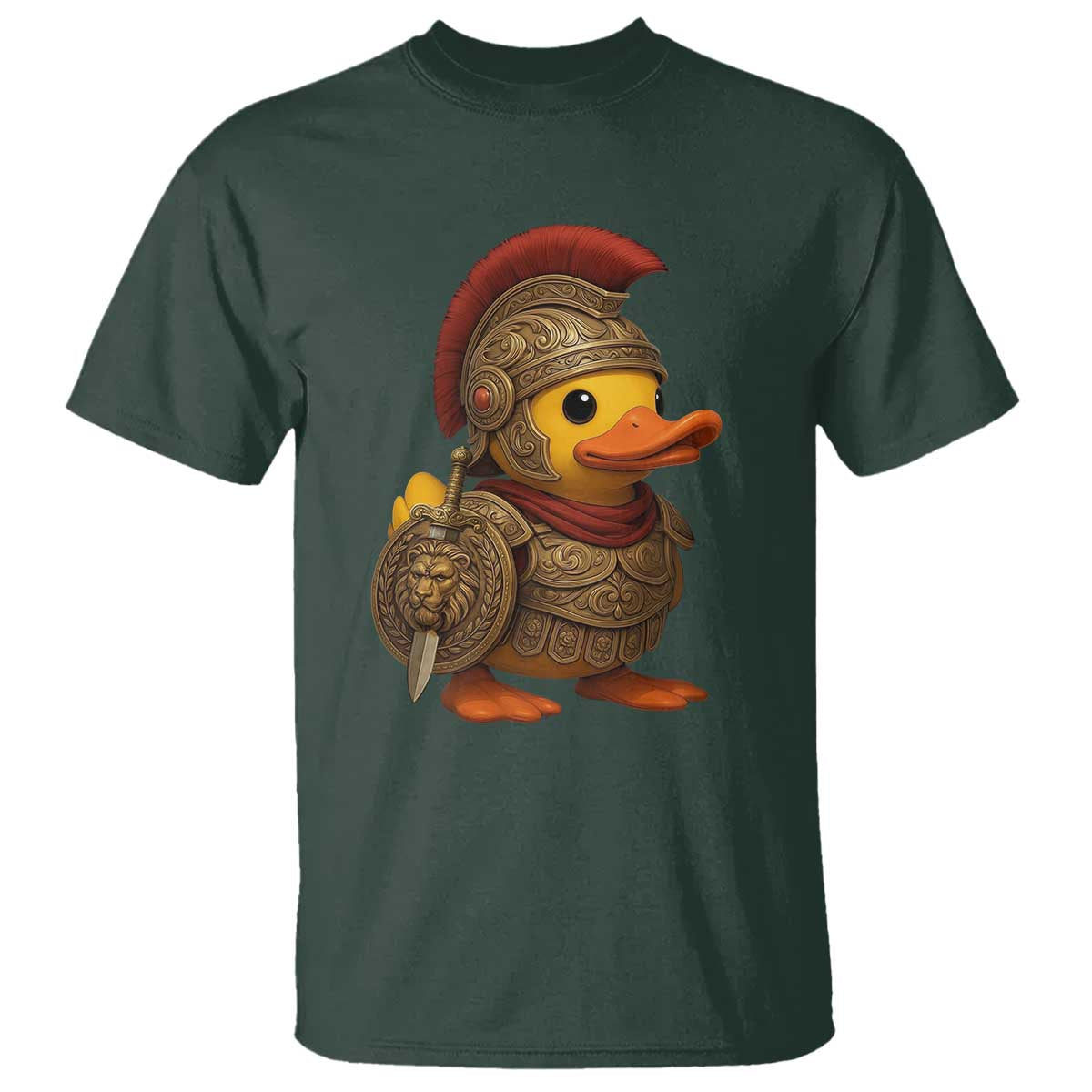 Funnny Sparta Rubber Duck Greeks Spartan Warrior T Shirt