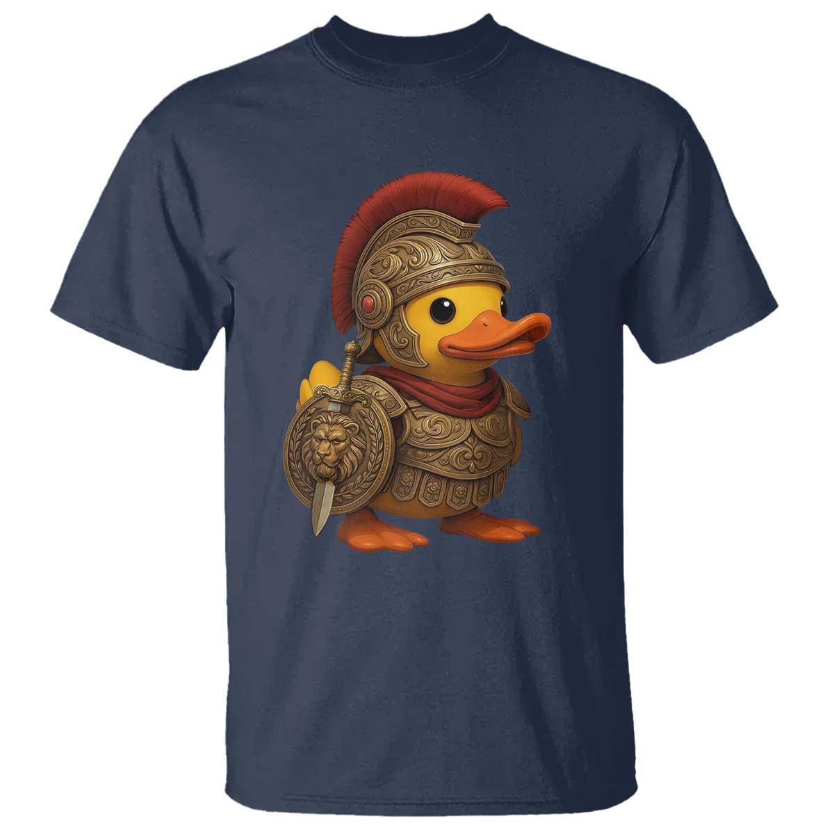 Funnny Sparta Rubber Duck Greeks Spartan Warrior T Shirt