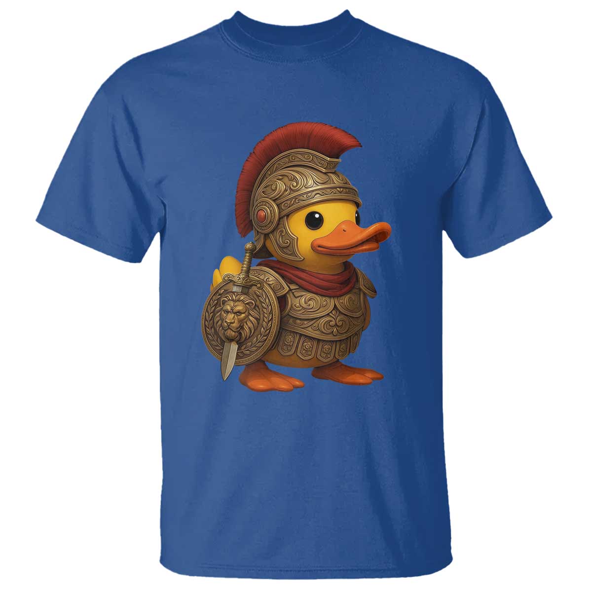 Funnny Sparta Rubber Duck Greeks Spartan Warrior T Shirt