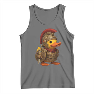 Funnny Sparta Rubber Duck Greeks Spartan Warrior Tank Top