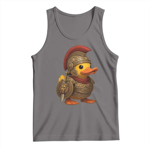 Funnny Sparta Rubber Duck Greeks Spartan Warrior Tank Top