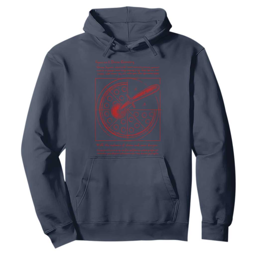 Funny The Vitruvian Pizza Hoodie Pizza Baker Leonardo Da Vinci Artwork