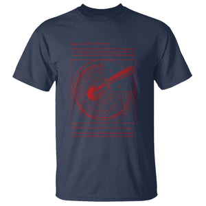 Funny The Vitruvian Pizza T Shirt Pizza Baker Leonardo Da Vinci Artwork