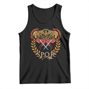 SPQR Ancient Rome Roman Empire Roman History Tank Top