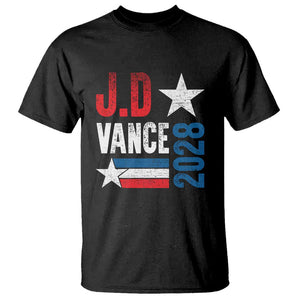 J.D Vance 2028 T Shirt Vintage US Presidential Election Star TS11 Black Print Your Wear