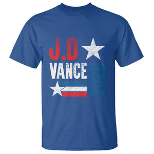 J.D Vance 2028 T Shirt Vintage US Presidential Election Star TS11 Royal Blue Print Your Wear