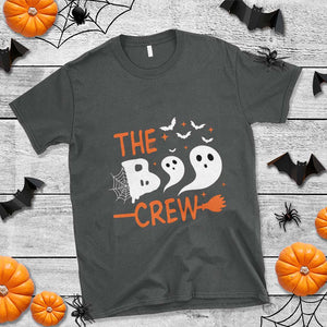 Halloween T Shirt The Boo Crew Trick Or Treat Ghost Squad TS11 Dark Heather Print Your Wear