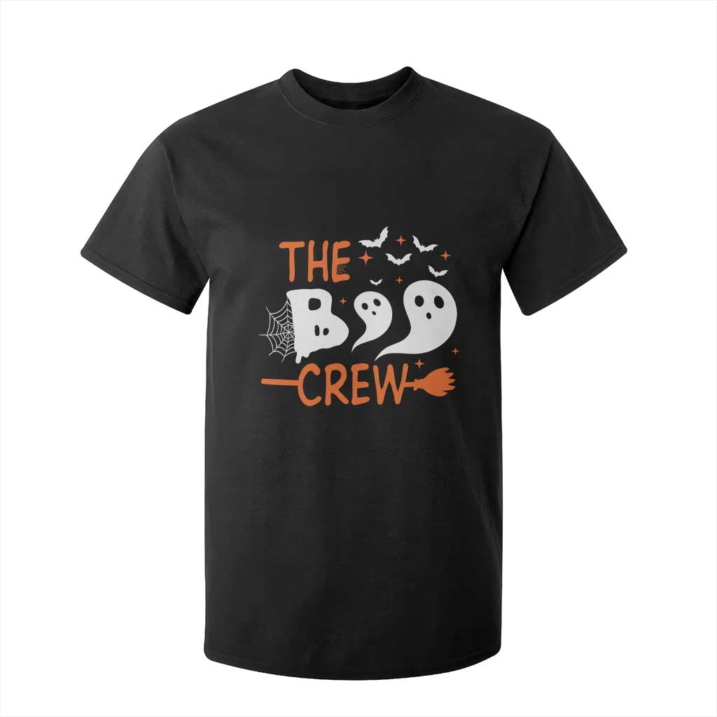 Halloween T Shirt For Kid The Boo Crew Trick Or Treat Ghost Squad TS11 Black Print Your Wear