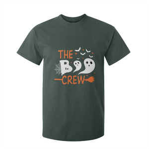Halloween T Shirt For Kid The Boo Crew Trick Or Treat Ghost Squad TS11 Dark Forest Green Print Your Wear