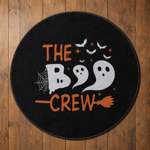Halloween Round Rug The Boo Crew Trick Or Treat Ghost Squad