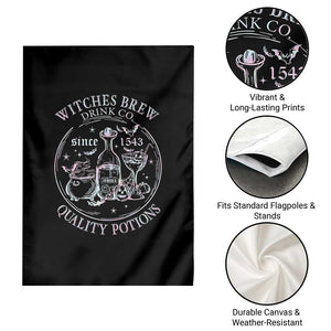 Halloween Witch Drinks Garden Flag Witches Brew Drink Co Since 1543 TS11 Print Your Wear