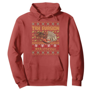 Tax Evasion Lobster Christmas Hoodie Funny Sarcasm Oddly Specific Meme TS11 Red Print Your Wear