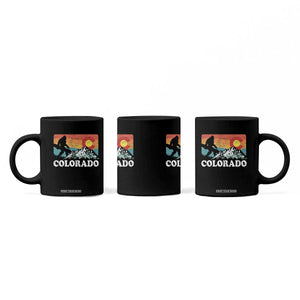 Funny Colorado Snowboarding Bigfoot Mountain Winter Sport Coffee Mug TS11 Print Your Wear