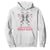 Funny Anti Valentine Girls Club Hoodie Anti Valentine's Day Skeleton TS11 White Print Your Wear