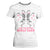 Funny Anti Valentine Girls Club T Shirt For Women Anti Valentine's Day Skeleton TS11 White Print Your Wear