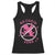 Funny Anti Valentine's Day Racerback Tank Top No Cupid Zone TS11 Black Print Your Wear