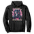 Funny Anti Valentines Day Hoodie Love Is In The Air Try Not To Breathe Gas Mask TS11 Black Print Your Wear