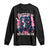 Funny Anti Valentines Day Long Sleeve Shirt Love Is In The Air Try Not To Breathe Gas Mask TS11 Black Print Your Wear