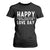 Funny Anti Valentine's Day T Shirt For Women Happy Consumer Driven And Trivial Interpretation Of Love Day TS11 Black Print Your Wear