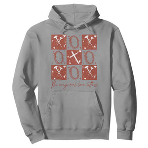 Christian Religious God Valentine's Day Hoodie The Original Love Letters Thorns Cross TS11 Sport Gray Print Your Wear