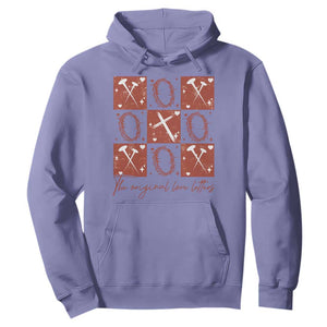 Christian Religious God Valentine's Day Hoodie The Original Love Letters Thorns Cross TS11 Violet Print Your Wear