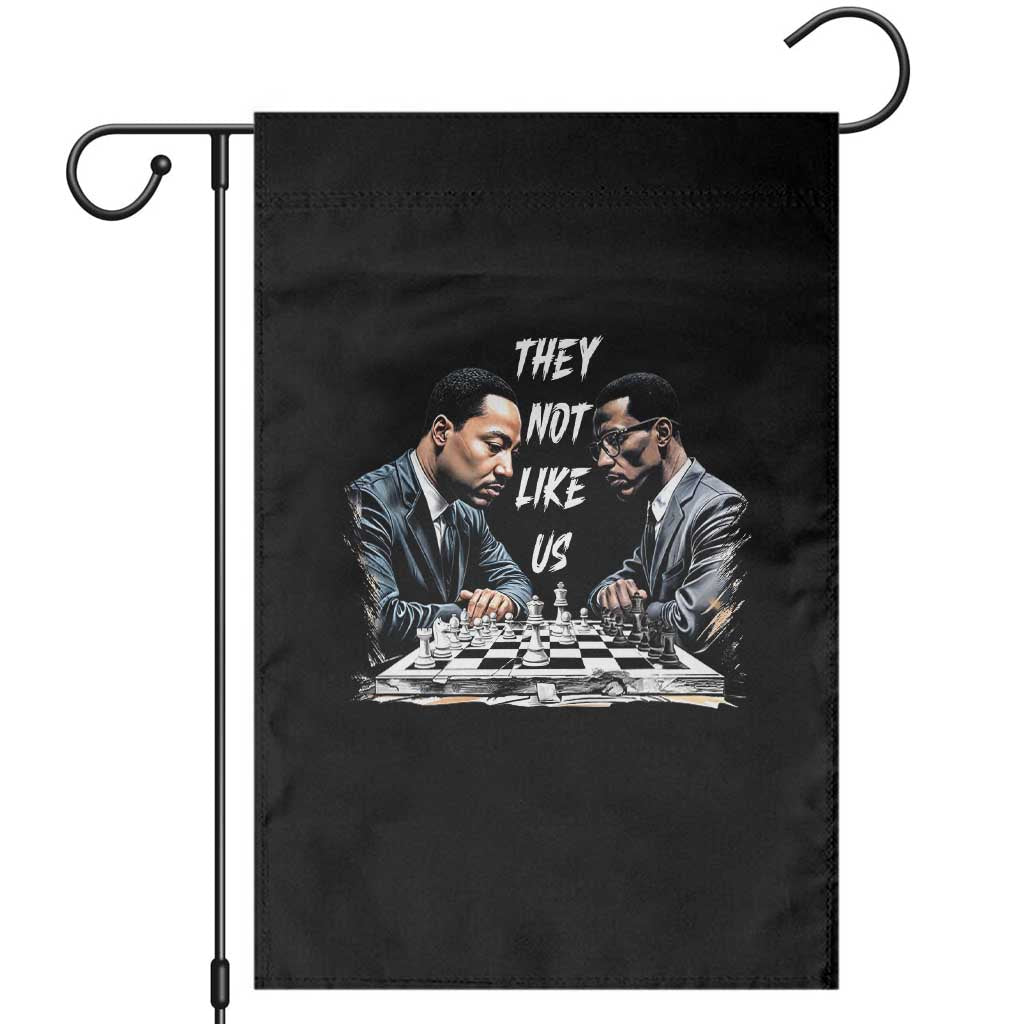 Martin Luther King Malcolm X Garden Flag They Not Like Us Black Leaders TS11 Black Print Your Wear