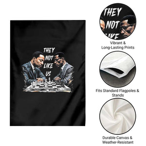 Martin Luther King Malcolm X Garden Flag They Not Like Us Black Leaders TS11 Print Your Wear