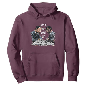Martin Luther King Malcolm X Hoodie They Not Like Us Black Leaders TS11 Maroon Print Your Wear