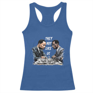 Martin Luther King Malcolm X Racerback Tank Top They Not Like Us Black Leaders TS11 Royal Blue Print Your Wear