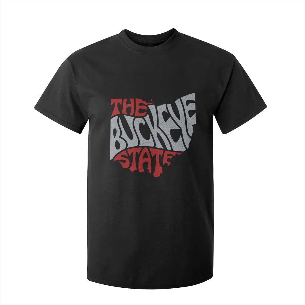Funny Ohio Pride The Buckeye State T Shirt For Kid Map Of Ohio State TS11 Black Print Your Wear