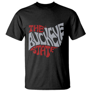 Funny Ohio Pride The Buckeye State T Shirt Map Of Ohio State TS11 Black Print Your Wear