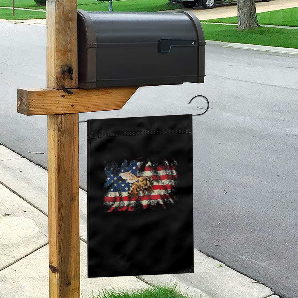 Patriotic Beekeeper Garden Flag Bee American Flag Beekeeping TS11 Print Your Wear