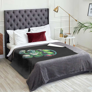 Funny Video Game Shamrock St Patricks Day Gamer Throw Blanket TS11 Print Your Wear
