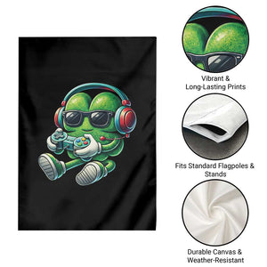 Funny Video Game Shamrock St Patricks Day Gamer Garden Flag TS11 Print Your Wear