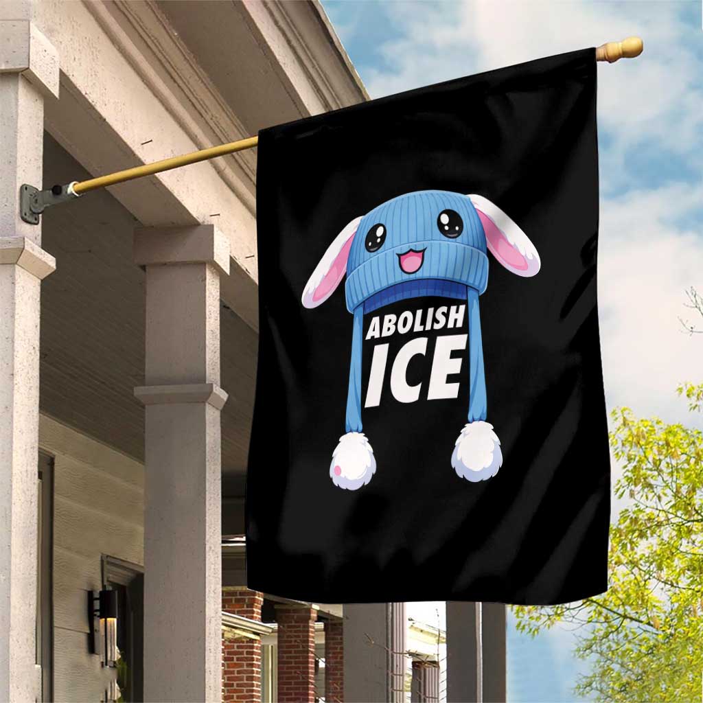 Abolish Ice Garden Flag Blue Bunny Hat Pro Immigrant Resist Minnesota TS11 Print Your Wear