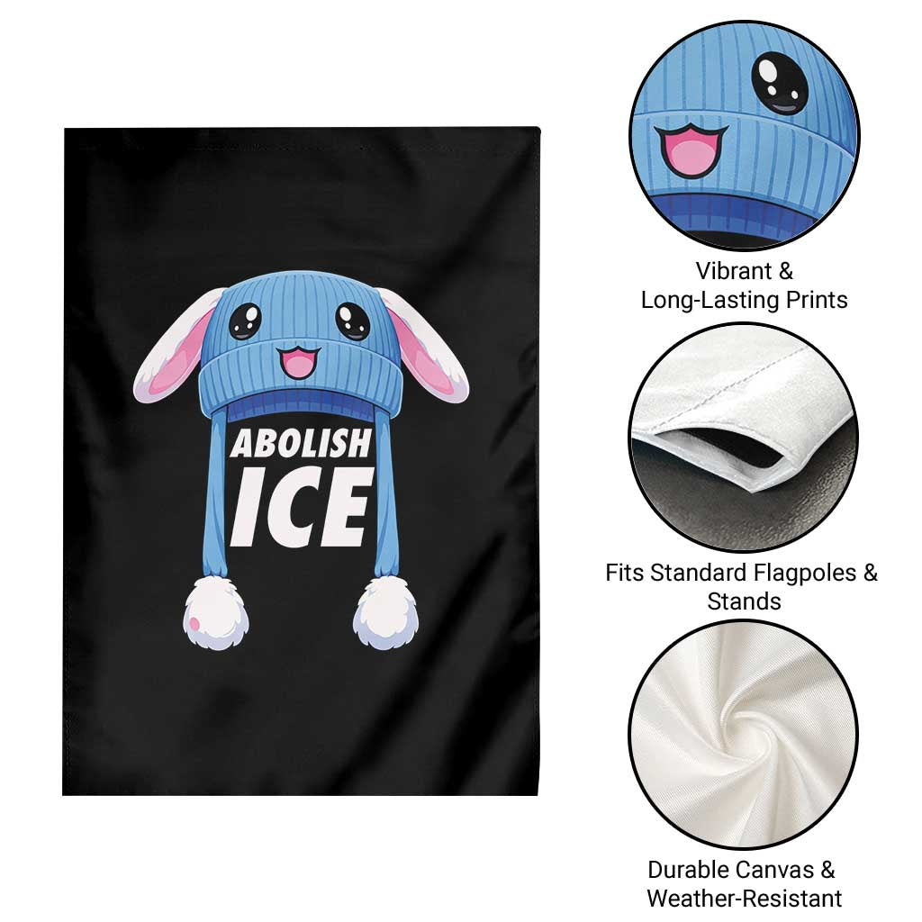 Abolish Ice Garden Flag Blue Bunny Hat Pro Immigrant Resist Minnesota TS11 Print Your Wear