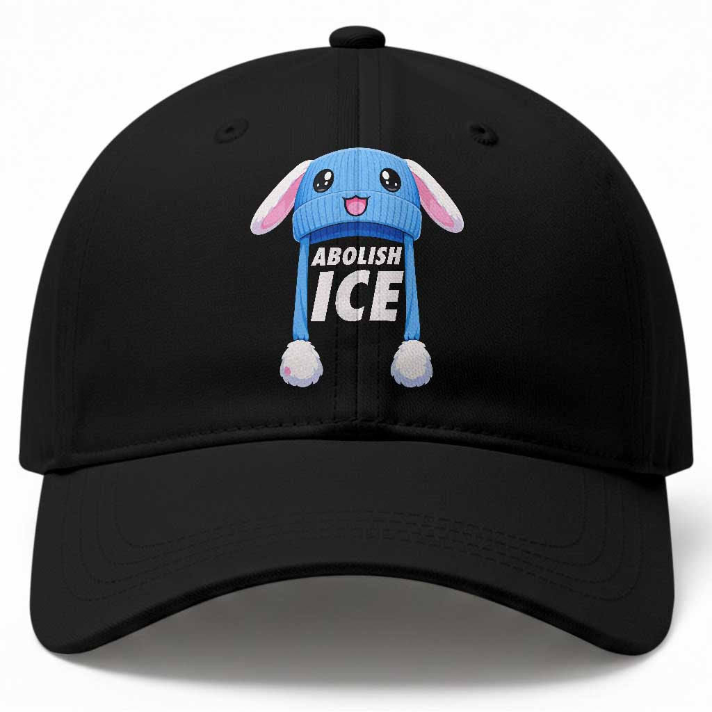 Abolish Ice Baseball Cap Blue Bunny Hat Pro Immigrant Resist Minnesota TS11 Print Your Wear
