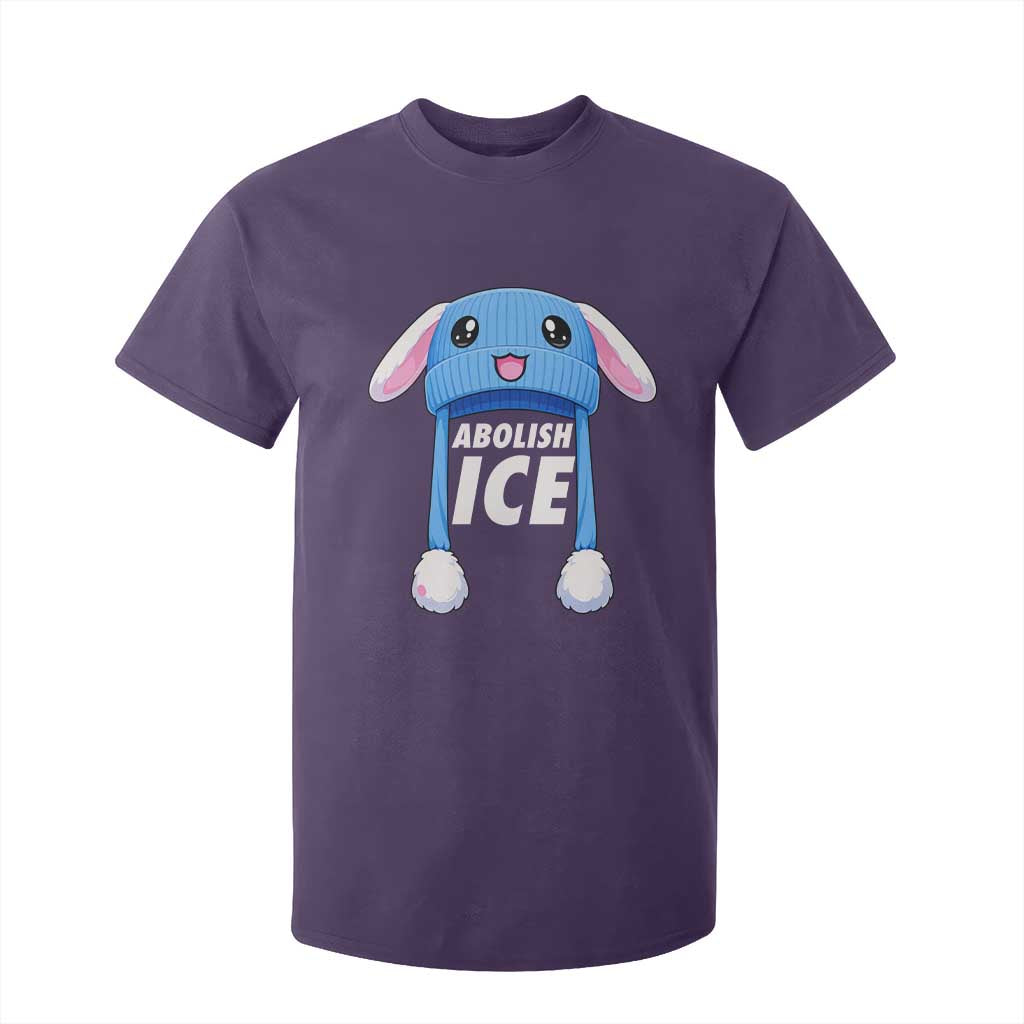 Abolish Ice T Shirt For Kid Blue Bunny Hat Pro Immigrant Resist Minnesota TS11 Purple Print Your Wear