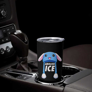 Abolish Ice Tumbler Cup Blue Bunny Hat Pro Immigrant Resist Minnesota TS11 Print Your Wear