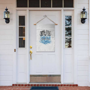 Fck Ice Garden Flag Cute Cat Melting Ice Pro Immigrant TS11 Print Your Wear