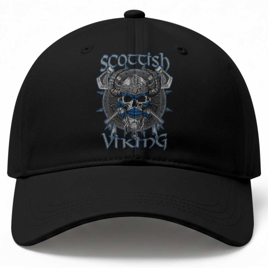 Scottish Viking Axes Celtic Knot Baseball Cap Scottish Flag TS11 Print Your Wear