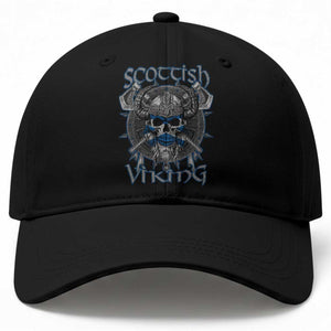 Scottish Viking Axes Celtic Knot Baseball Cap Scottish Flag TS11 Print Your Wear